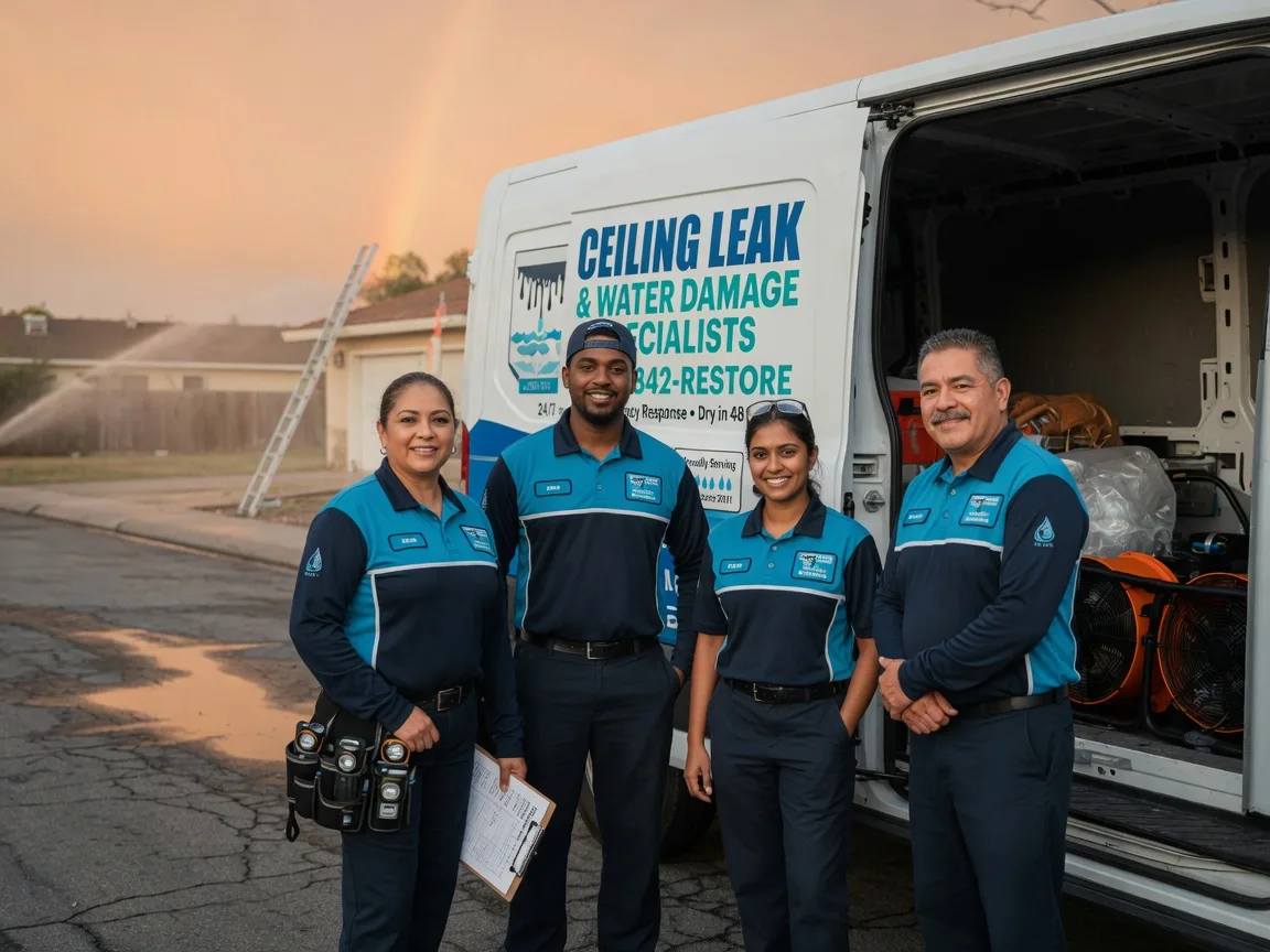 Ceiling Leak Cleanup company in Campton, NH